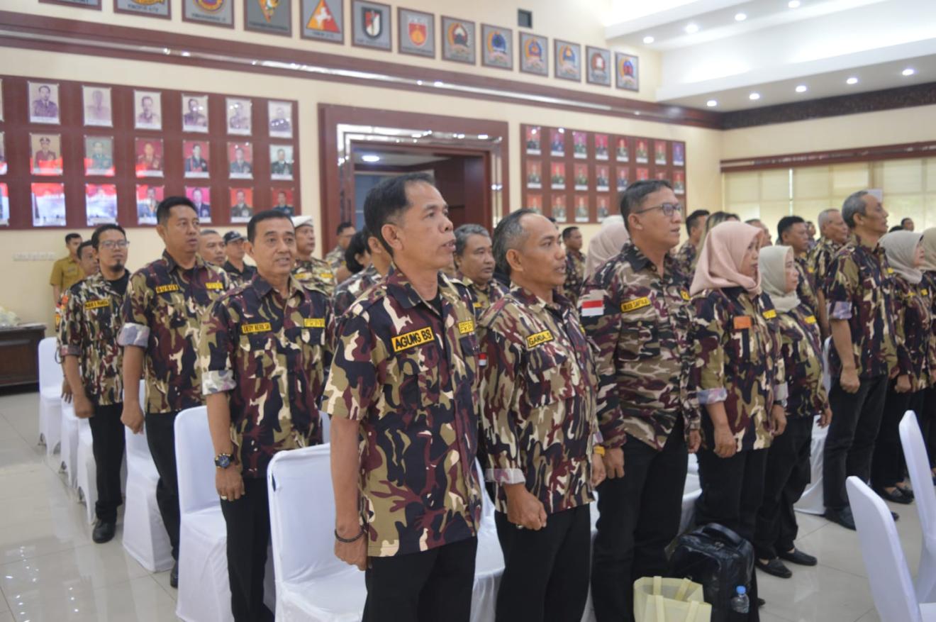 Lantik 14 Pengurus Cabang GM FKPPI se-Jawa Tengah, Arnaz: Memakai Baju Doreng Bukan Sekadar Kebangga